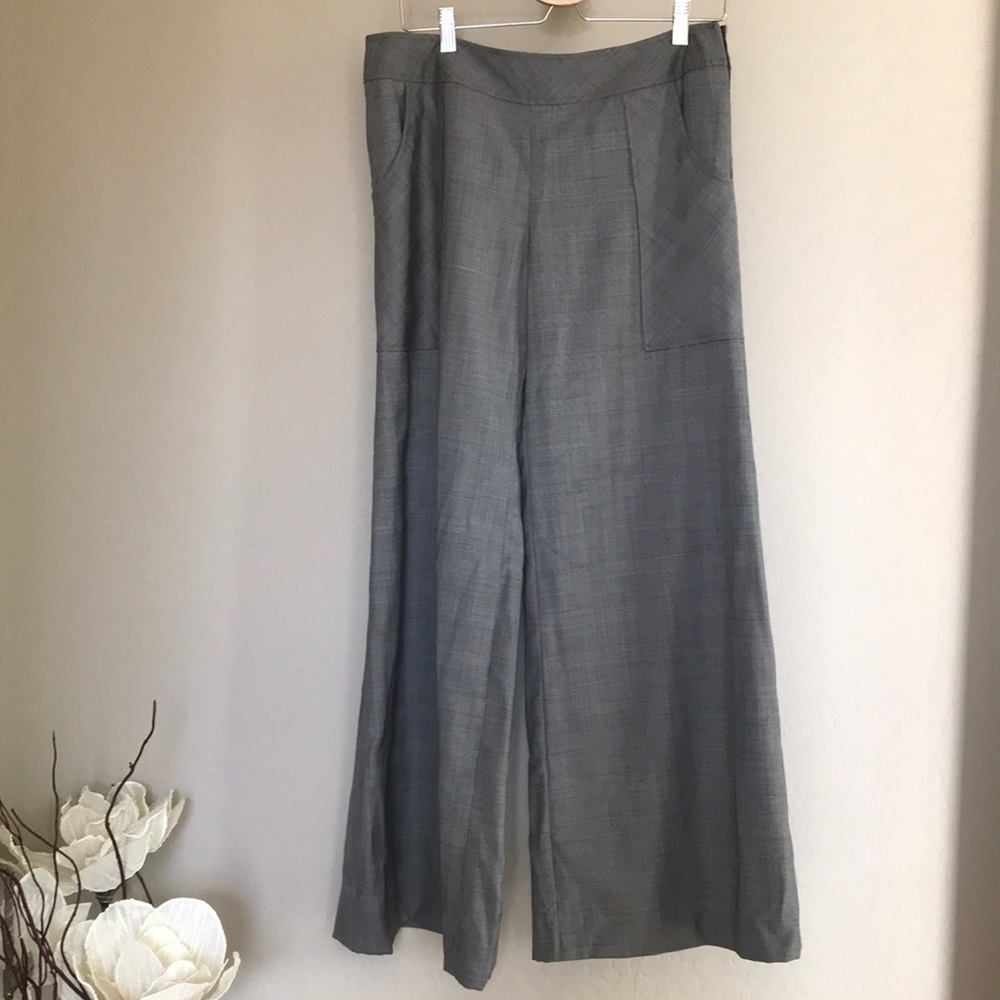 david rodriguez high waisted wide leg pants Sz 12